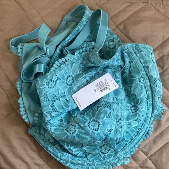 Old Navy Parisian Green Lace Underwire Balconette Bra - Picture 7 of 7